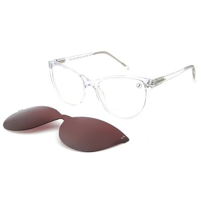 Armação Para Óculos de Grau Feminino Chilli Beans Multi Polarizado Transparente